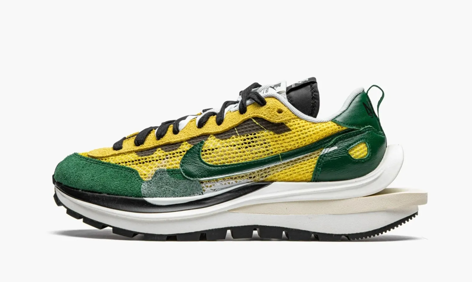 Nike Sacai Vaporwaffle «Tour Yellow Stadium Green»