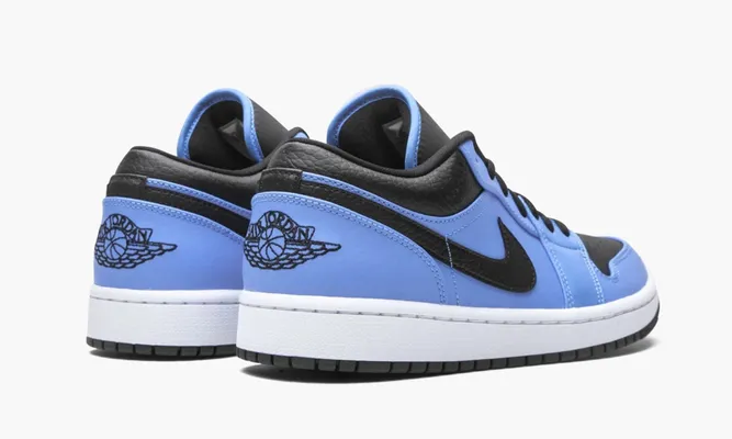 Кроссовки Air Jordan 1 Low «University Blue / Black» lightBlue