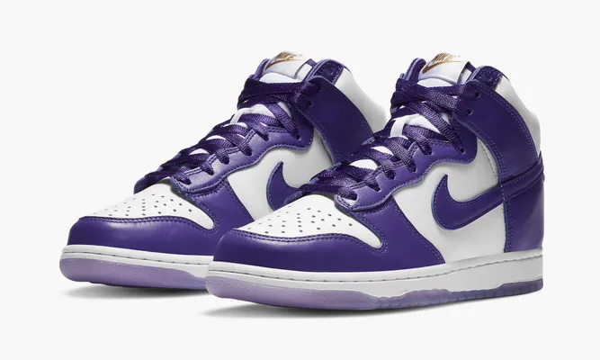 Кроссовки Nike Dunk High WMNS «Varsity Purple» фиолетовый