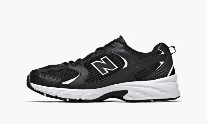 Кроссовки New Balance 530v2 «Black White» черный