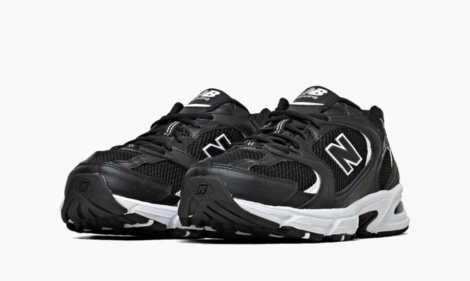 Кроссовки New Balance 530v2 «Black White» черный