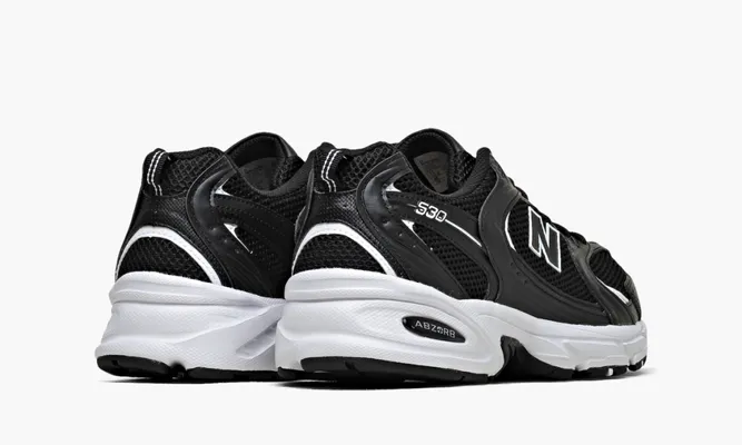 Кроссовки New Balance 530v2 «Black White» черный
