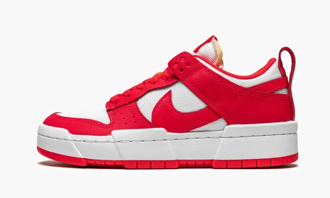 Кроссовки Nike Dunk Low Disrupt WMNS «Siren Red» красный,белый