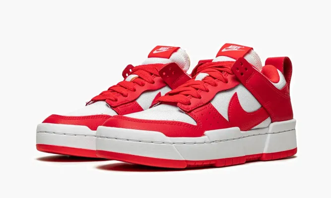Кроссовки Nike Dunk Low Disrupt WMNS «Siren Red» красный,белый