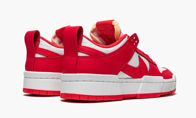 Кроссовки Nike Dunk Low Disrupt WMNS «Siren Red» красный,белый