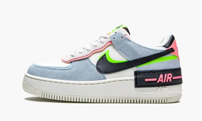 Кроссовки Nike Air Force 1 Low Shadow WMNS «Sunset Pulse» lightBlue