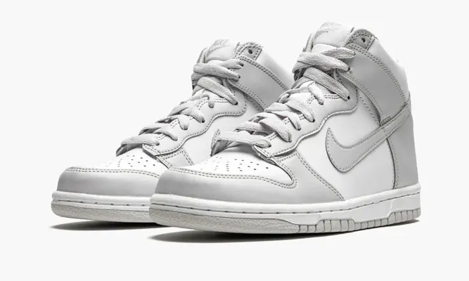 Кроссовки Nike Dunk High GS «Vast Grey» серый