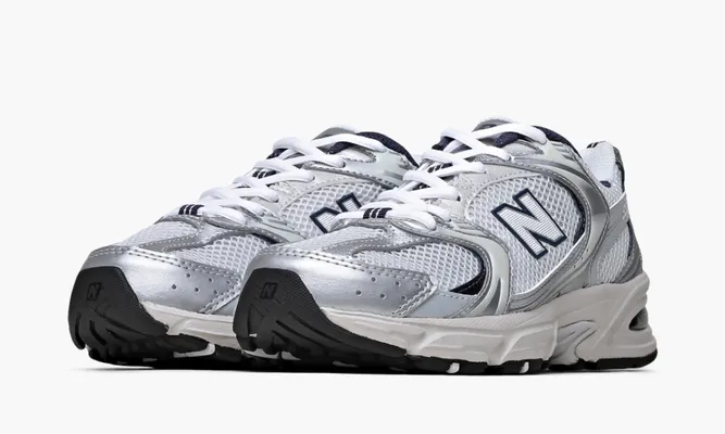 Кроссовки New Balance 530 «Steel Grey» белый,металлический