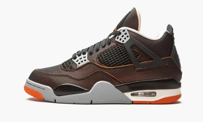 Кроссовки Air Jordan 4 Retro WMNS «Starfish» коричневый