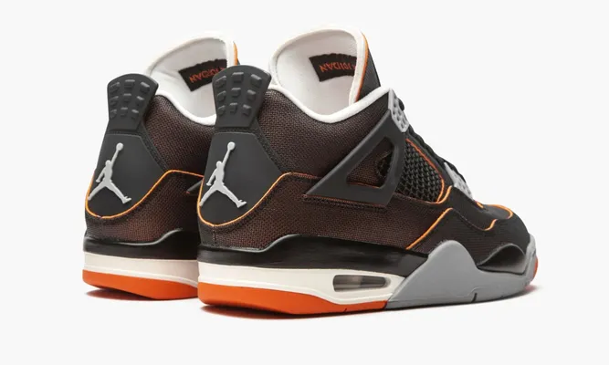 Кроссовки Air Jordan 4 Retro WMNS «Starfish» коричневый