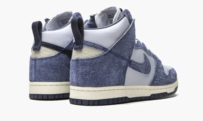 Кроссовки Nike Dunk High SP «Notre - Blue Void» белый