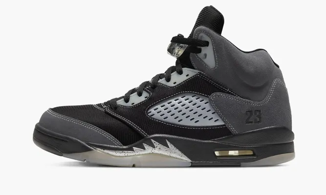 Кроссовки Air Jordan 5 Retro «Anthracite» черный