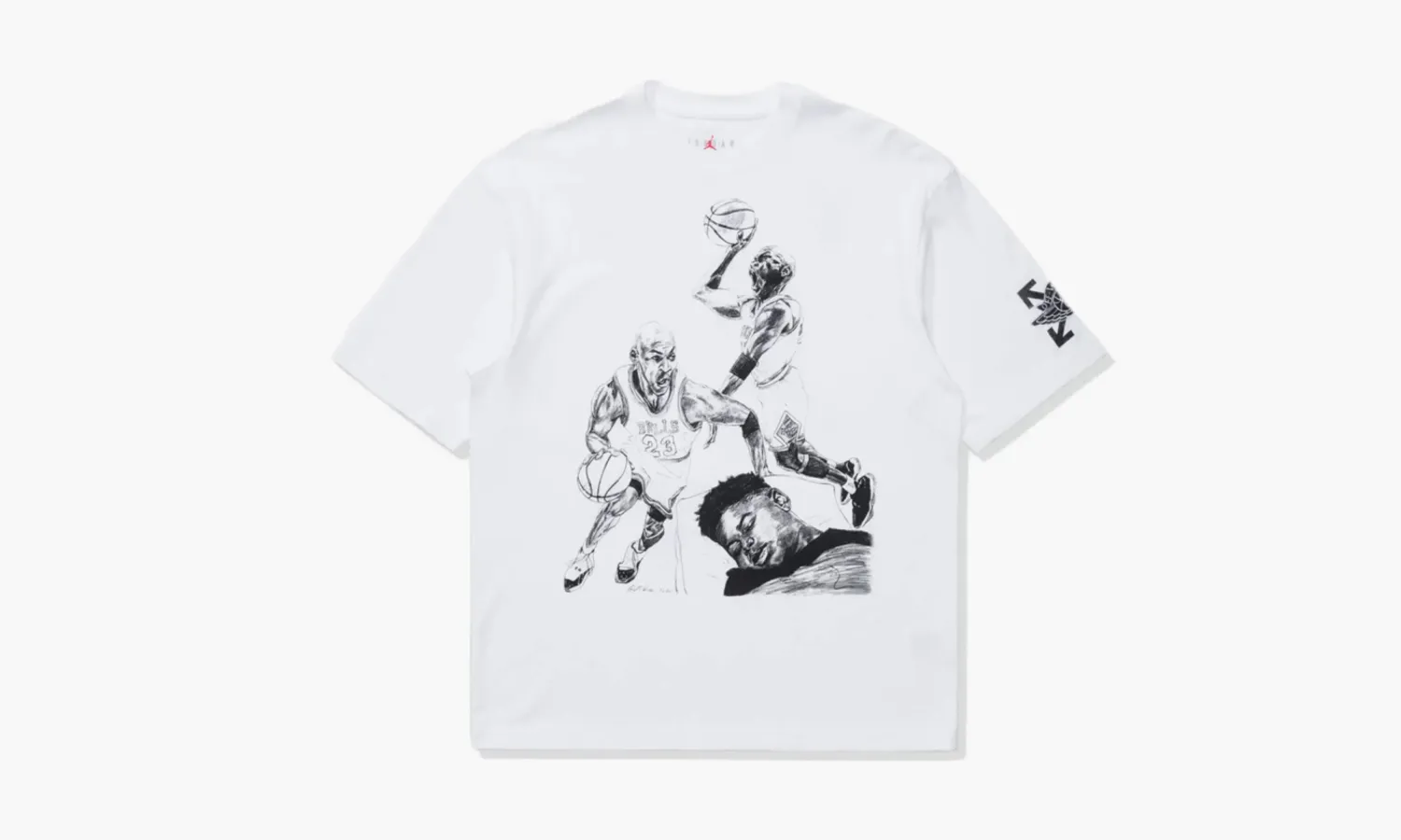 Off-white X Jordan T-shirt «White»