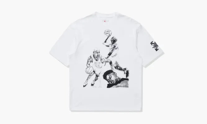 Одежда Off-white X Jordan T-shirt «White» белый