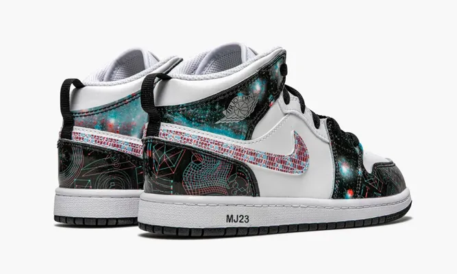 Для самых маленьких Air Jordan 1 Mid SE PS «Take Flight» Kids белый