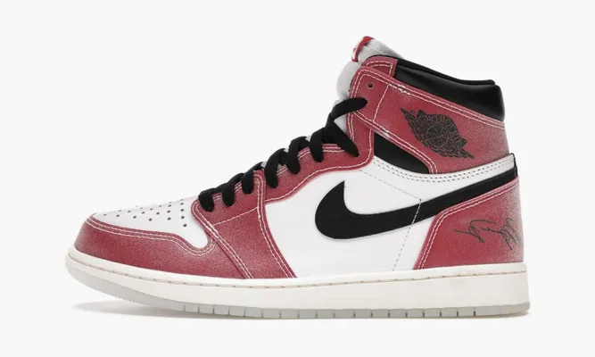Кроссовки Air Jordan 1 Retro High «Trophy Room Chicago» красный,белый