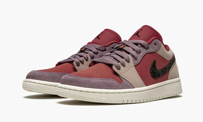 Кроссовки Air Jordan 1 Low WMNS «Canyon Rust» коричневый