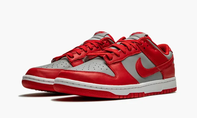 Кроссовки Nike Dunk Low «Unlv» серый,красный