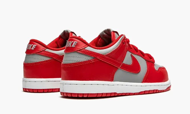 Для самых маленьких Nike Dunk Low PS «Unlv» Kids красный,серый