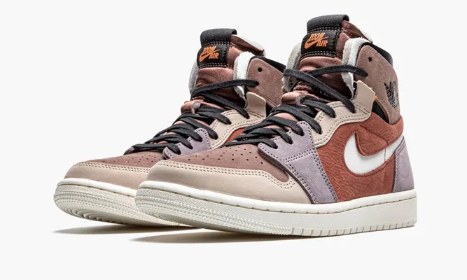 Кроссовки Air Jordan 1 High Zoom CMFT WMNS «Canyon Rust» кремовый