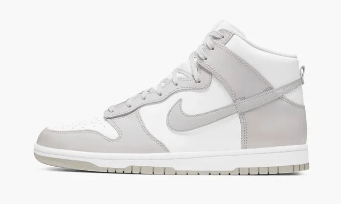 Кроссовки Nike Dunk High «Vast Grey» серый,белый