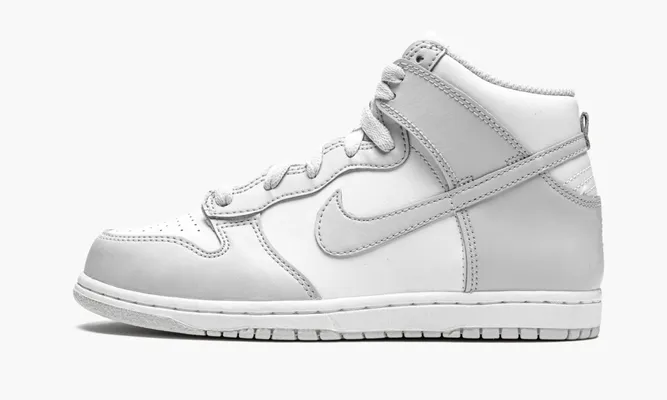 Для самых маленьких Nike Dunk High PS «Vast Grey» Kids серый,белый