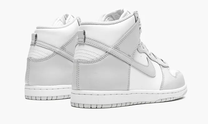 Для самых маленьких Nike Dunk High PS «Vast Grey» Kids серый,белый