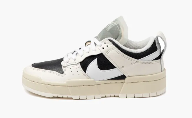 Кроссовки Nike Dunk Low WMNS Disrupt «Pale Ivory Black» белый