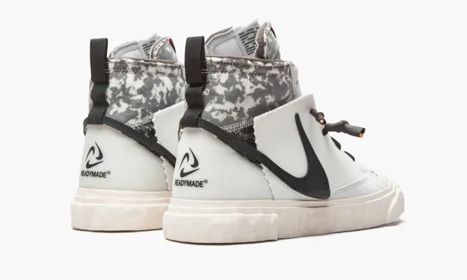 Кроссовки Nike Sacai Blazer Mid «Readymade White» белый