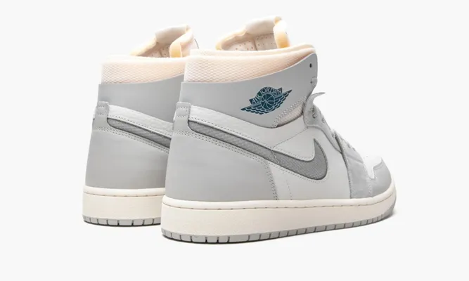 Кроссовки Jordan 1 High Zoom Air CMFT «London» серый