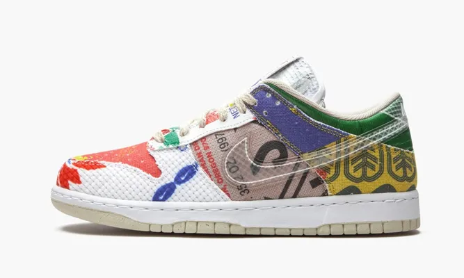 Кроссовки Nike Dunk Low SP «City Market» разноцветный