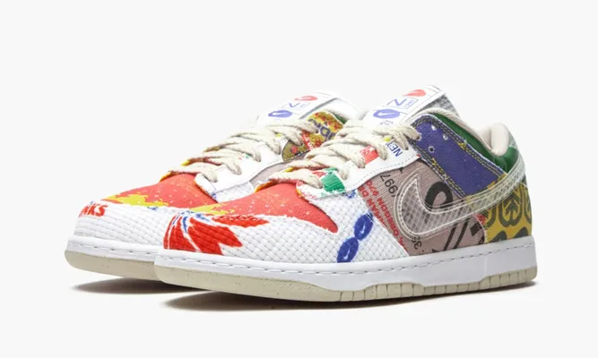 Кроссовки Nike Dunk Low SP «City Market» разноцветный