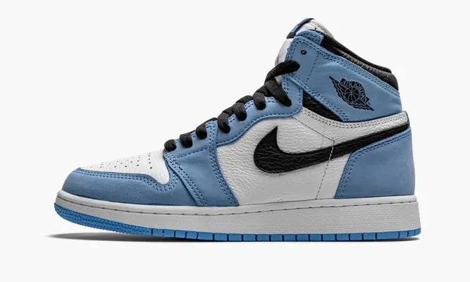 Кроссовки Air Jordan 1 High GS «University Blue» lightBlue