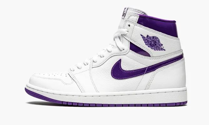 Кроссовки Air Jordan 1 High WMNS «Court Purple» фиолетовый