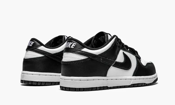 Для самых маленьких Nike Dunk Low PS «Black / White» Kids черный