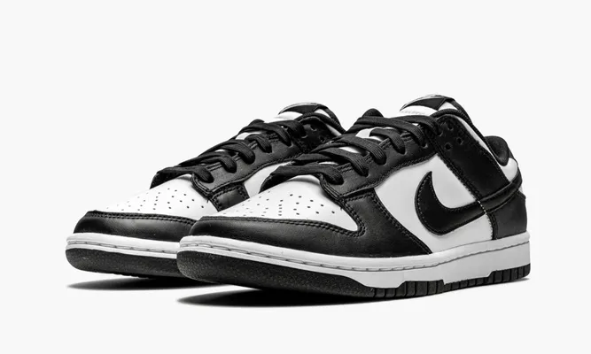 Кроссовки Nike Dunk Low «Black / White» белый
