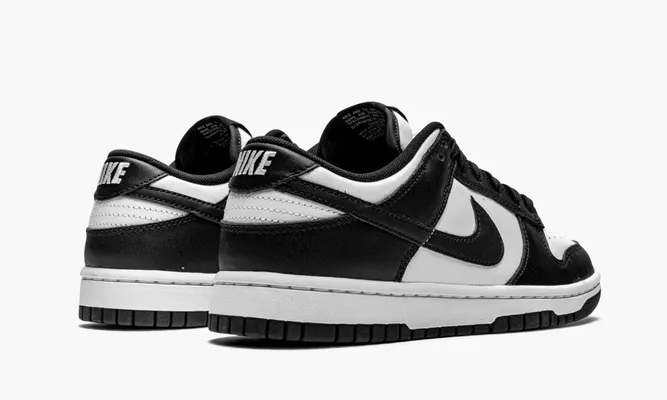 Кроссовки Nike Dunk Low «Black / White» белый