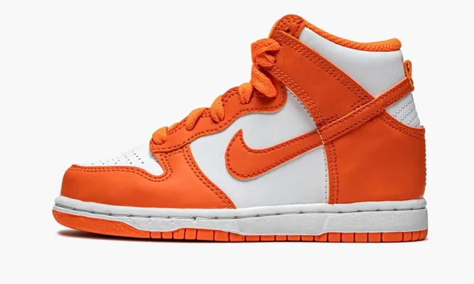 Для самых маленьких Nike Dunk High PS «Syracuse» Kids оранжевый