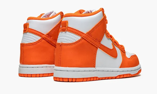 Для самых маленьких Nike Dunk High PS «Syracuse» Kids оранжевый