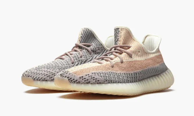 Кроссовки Yeezy Boost 350 V2 «Ash Pearl» кремовый