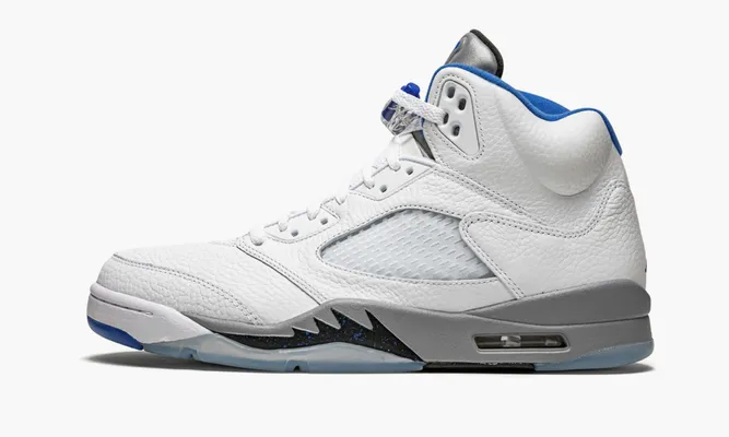 Кроссовки Air Jordan 5 Retro «Stealth 2.0» белый