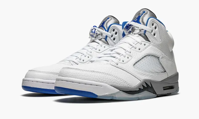 Кроссовки Air Jordan 5 Retro «Stealth 2.0» белый