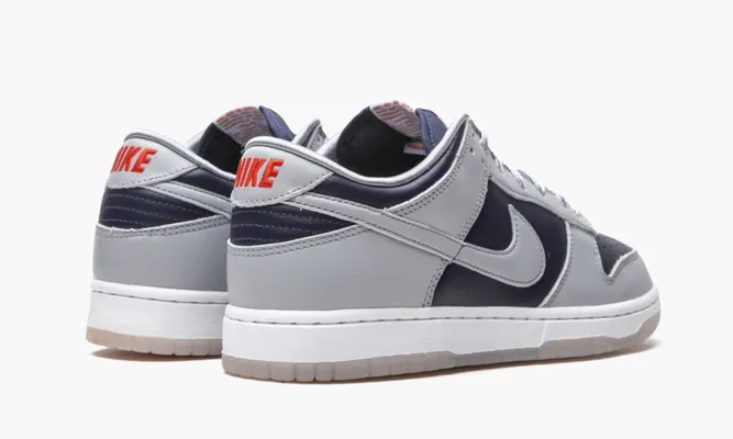 Кроссовки Nike Dunk Low WMNS «College Navy Grey» синий