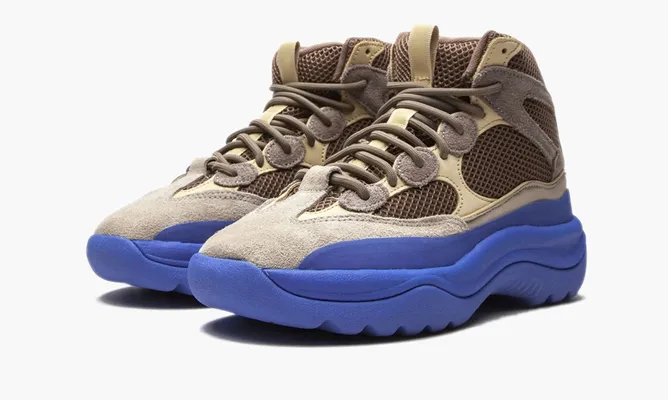 Кроссовки Yeezy Desert Boot «Taupe Blue» синий