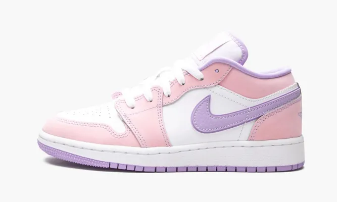 Кроссовки Air Jordan 1 Low SE GS «Arctic Punch» розовый