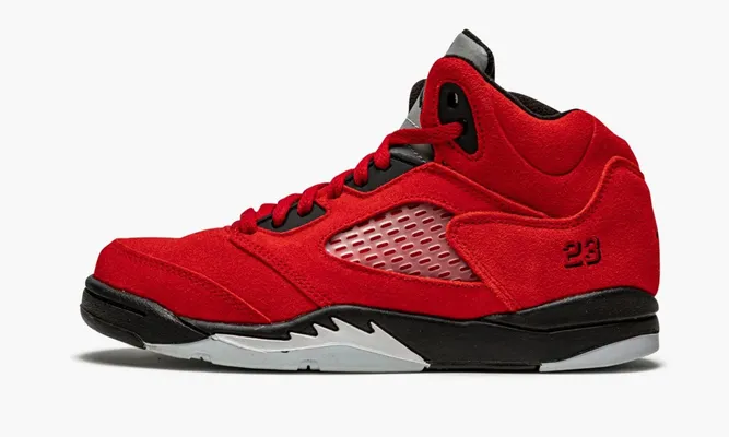 Для самых маленьких Air Jordan 5 PS «Raging Bull» Kids красный