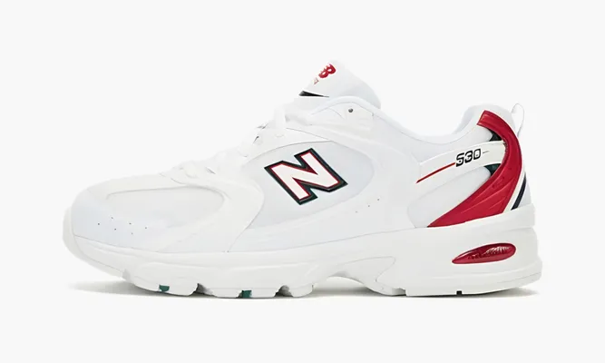 Кроссовки New Balance 530 «White Red» белый