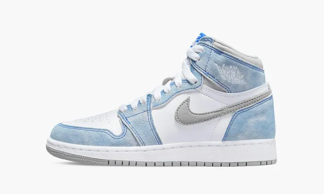 Кроссовки Air Jordan 1 High OG GS «Hyper Royal» lightBlue