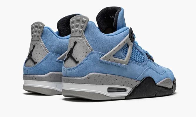 Кроссовки Air Jordan 4 Retro GS «University Blue» lightBlue