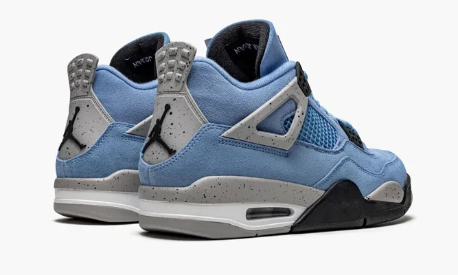 Кроссовки Air Jordan 4 «University Blue» lightBlue